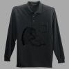 Long Sleeve Silk Touch Polo with Pocket Thumbnail