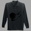 Long Sleeve Silk Touch Polo with Pocket Thumbnail