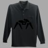Long Sleeve Silk Touch Polo with Pocket Thumbnail