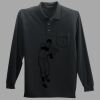Long Sleeve Silk Touch Polo with Pocket Thumbnail