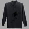 Long Sleeve Silk Touch Polo with Pocket Thumbnail