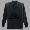 Long Sleeve Silk Touch Polo with Pocket Thumbnail