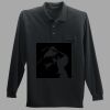 Long Sleeve Silk Touch Polo with Pocket Thumbnail