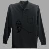 Long Sleeve Silk Touch Polo with Pocket Thumbnail