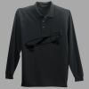 Long Sleeve Silk Touch Polo with Pocket Thumbnail