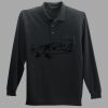Long Sleeve Silk Touch Polo with Pocket Thumbnail
