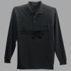 Long Sleeve Silk Touch Polo with Pocket Thumbnail