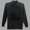Long Sleeve Silk Touch Polo with Pocket Thumbnail