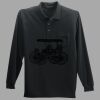 Long Sleeve Silk Touch Polo with Pocket Thumbnail