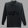 Long Sleeve Silk Touch Polo with Pocket Thumbnail