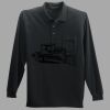 Long Sleeve Silk Touch Polo with Pocket Thumbnail