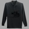 Long Sleeve Silk Touch Polo with Pocket Thumbnail