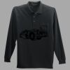 Long Sleeve Silk Touch Polo with Pocket Thumbnail