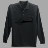 Long Sleeve Silk Touch Polo with Pocket Thumbnail