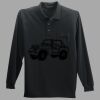 Long Sleeve Silk Touch Polo with Pocket Thumbnail
