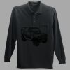 Long Sleeve Silk Touch Polo with Pocket Thumbnail