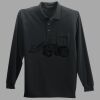 Long Sleeve Silk Touch Polo with Pocket Thumbnail