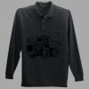 Long Sleeve Silk Touch Polo with Pocket Thumbnail