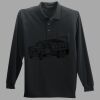 Long Sleeve Silk Touch Polo with Pocket Thumbnail