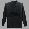 Long Sleeve Silk Touch Polo with Pocket Thumbnail