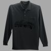 Long Sleeve Silk Touch Polo with Pocket Thumbnail