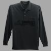 Long Sleeve Silk Touch Polo with Pocket Thumbnail