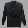 Long Sleeve Silk Touch Polo with Pocket Thumbnail