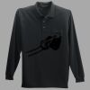 Long Sleeve Silk Touch Polo with Pocket Thumbnail