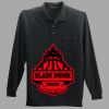 Long Sleeve Silk Touch Polo with Pocket Thumbnail