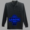 Long Sleeve Silk Touch Polo with Pocket Thumbnail