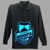 Long Sleeve Silk Touch Polo with Pocket Thumbnail