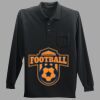 Long Sleeve Silk Touch Polo with Pocket Thumbnail