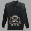 Long Sleeve Silk Touch Polo with Pocket Thumbnail