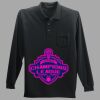 Long Sleeve Silk Touch Polo with Pocket Thumbnail