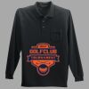 Long Sleeve Silk Touch Polo with Pocket Thumbnail