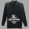 Long Sleeve Silk Touch Polo with Pocket Thumbnail
