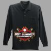 Long Sleeve Silk Touch Polo with Pocket Thumbnail