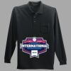 Long Sleeve Silk Touch Polo with Pocket Thumbnail