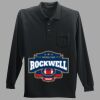 Long Sleeve Silk Touch Polo with Pocket Thumbnail