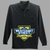 Long Sleeve Silk Touch Polo with Pocket Thumbnail