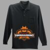 Long Sleeve Silk Touch Polo with Pocket Thumbnail