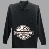 Long Sleeve Silk Touch Polo with Pocket Thumbnail