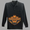 Long Sleeve Silk Touch Polo with Pocket Thumbnail