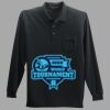 Long Sleeve Silk Touch Polo with Pocket Thumbnail