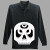 Long Sleeve Silk Touch Polo with Pocket Thumbnail