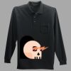 Long Sleeve Silk Touch Polo with Pocket Thumbnail
