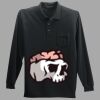 Long Sleeve Silk Touch Polo with Pocket Thumbnail