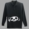 Long Sleeve Silk Touch Polo with Pocket Thumbnail