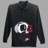 Long Sleeve Silk Touch Polo with Pocket Thumbnail