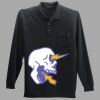 Long Sleeve Silk Touch Polo with Pocket Thumbnail